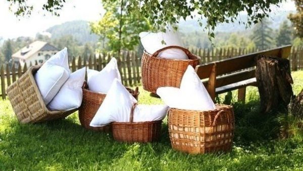 как постирать подушки