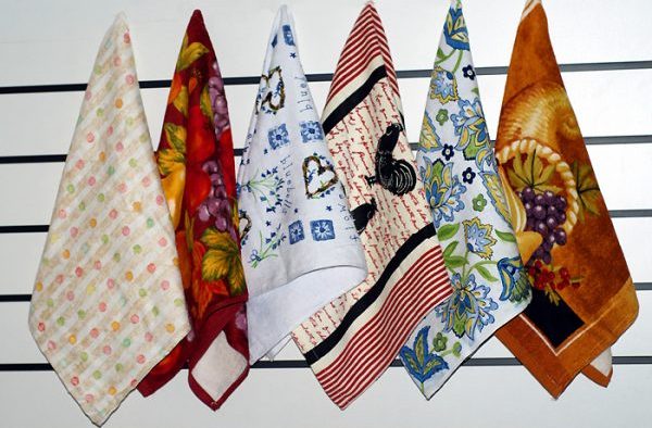 стирка кухонных полотенец